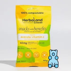 Herbaland Snack Gummies - Acerola Vitamin C (40g)