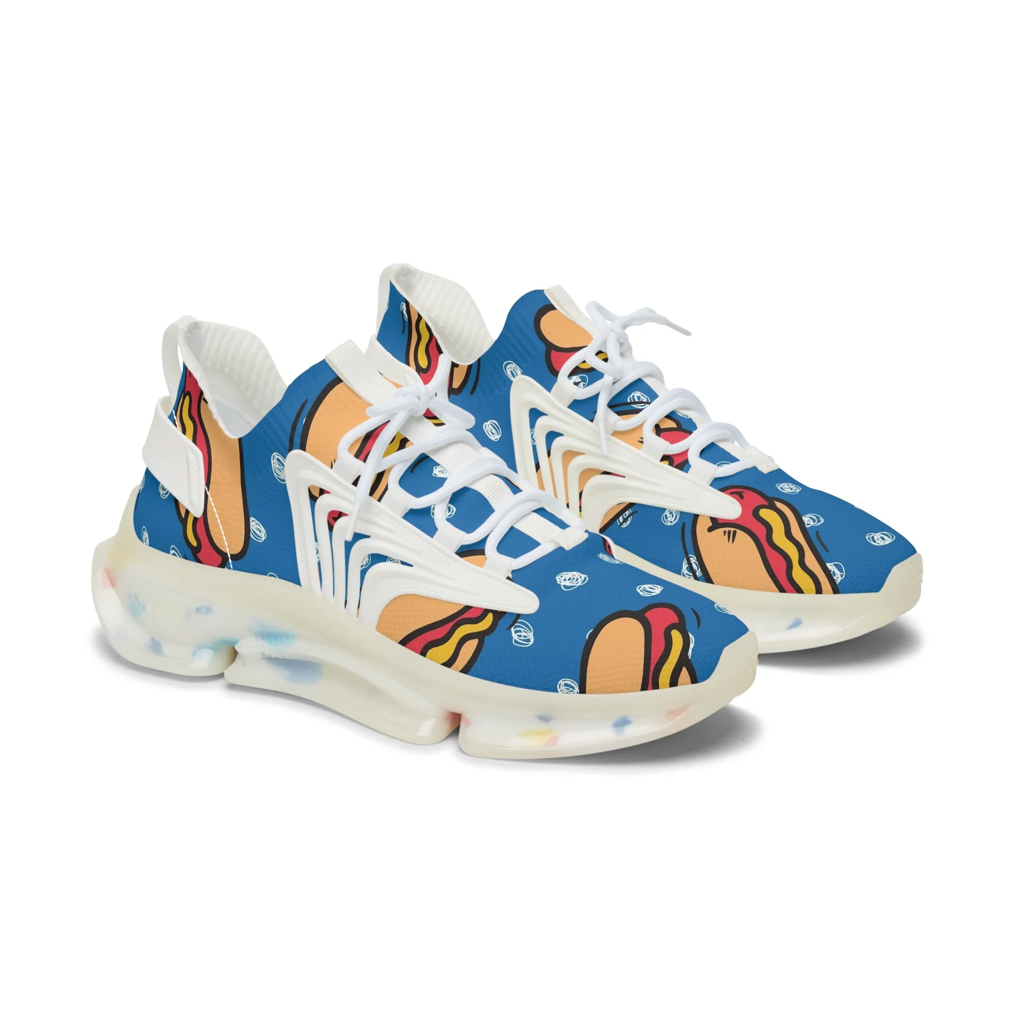 Hot Dogs Women's Mesh Sneakers