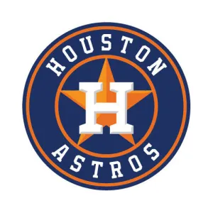 Houston Astros MLB Round Decal