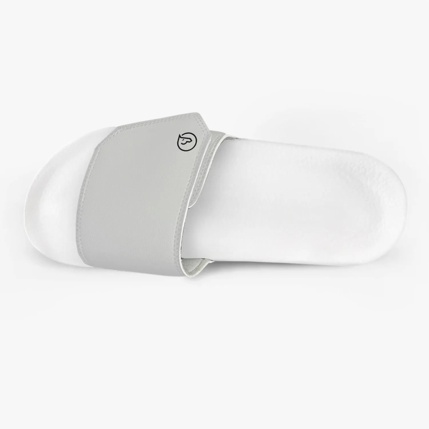 Humble Sportswear™ Men's Velcro Slides Silver