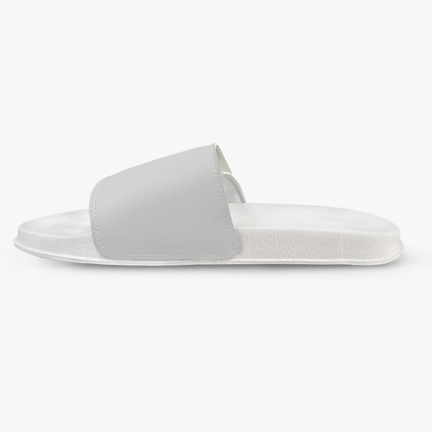 Humble Sportswear™ Men's Velcro Slides Silver