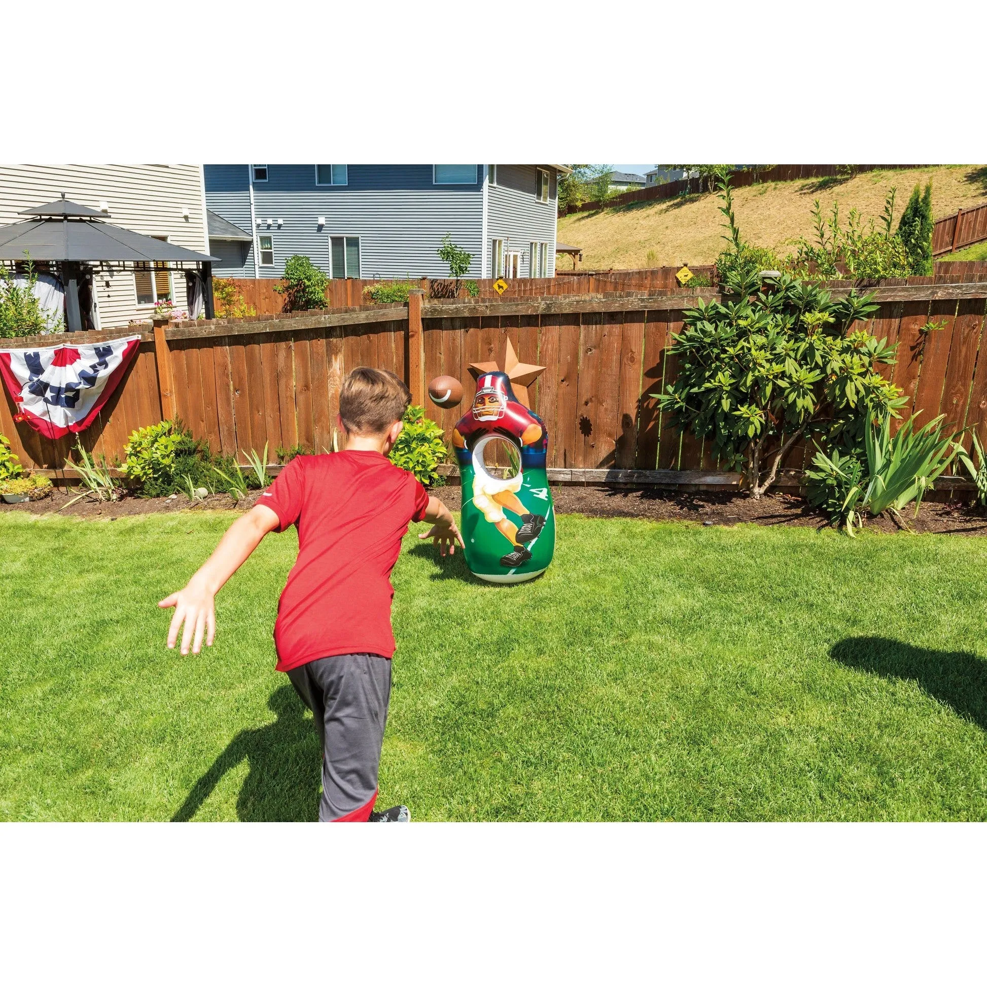 Inflatable Toss - Baseball and Football Target Practice