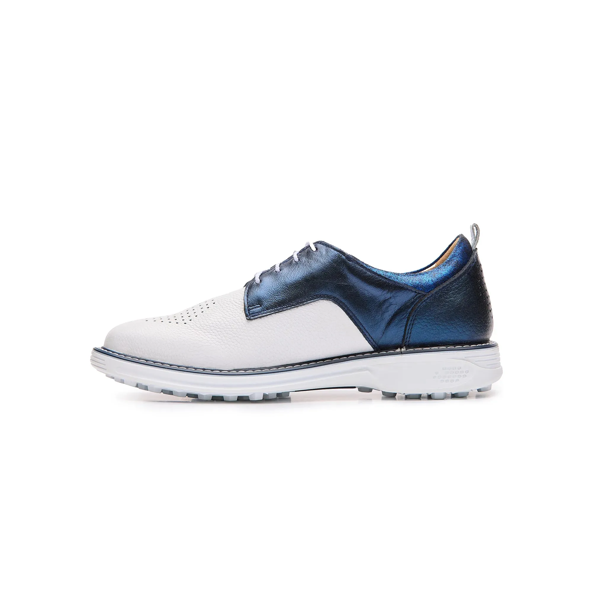 Inspiration Romance Spikeless Golf Shoes White Navy