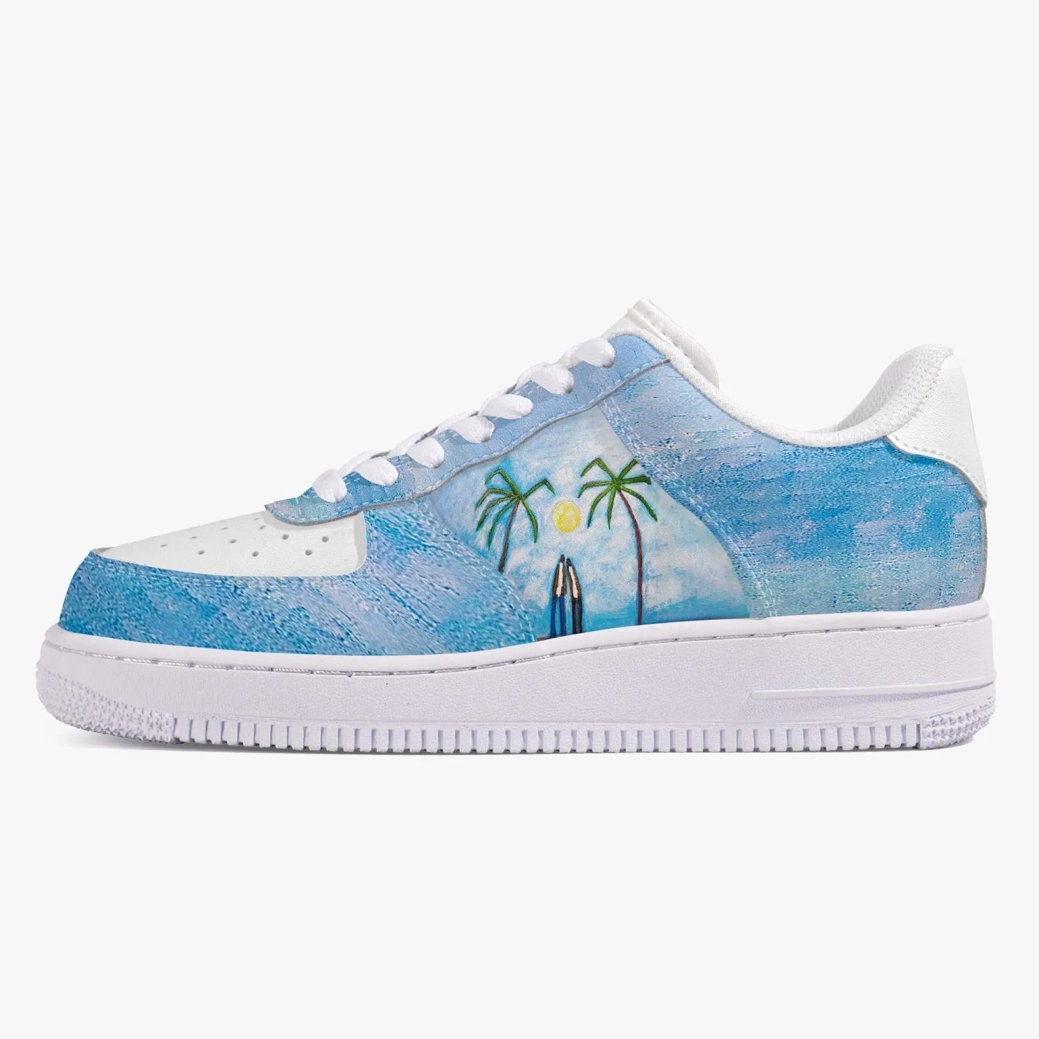 Island romance New Low-Top Leather Sports Sneakers