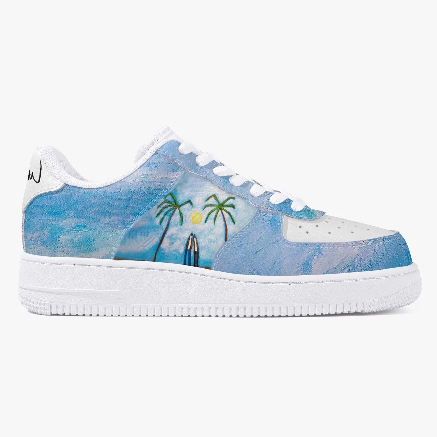 Island romance New Low-Top Leather Sports Sneakers