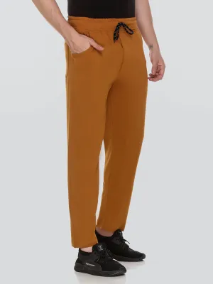 Jinxer Regular Fit Sports Lowers For Men - Ochre