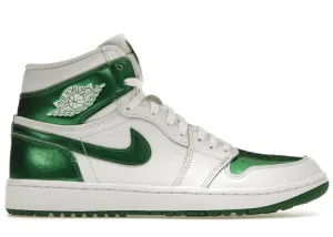 Jordan 1 Retro High Golf Metallic Green