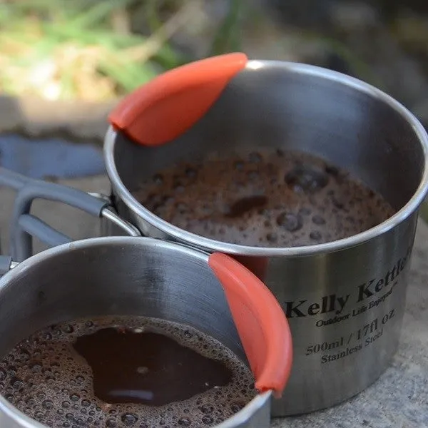 Kelly Kettle Camping Cups (Stainless Steel)