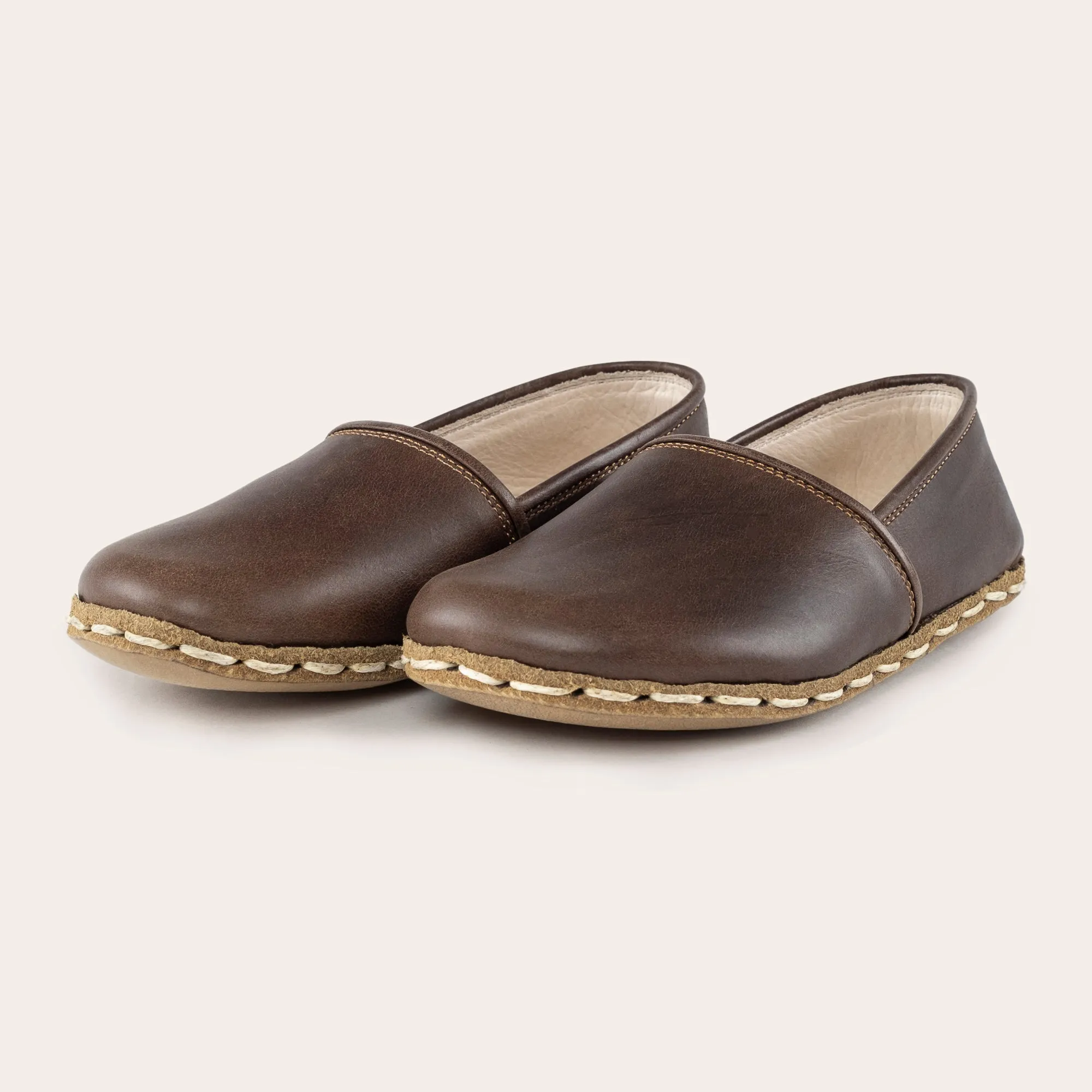 Kid's Coffee Barefoot Loafers