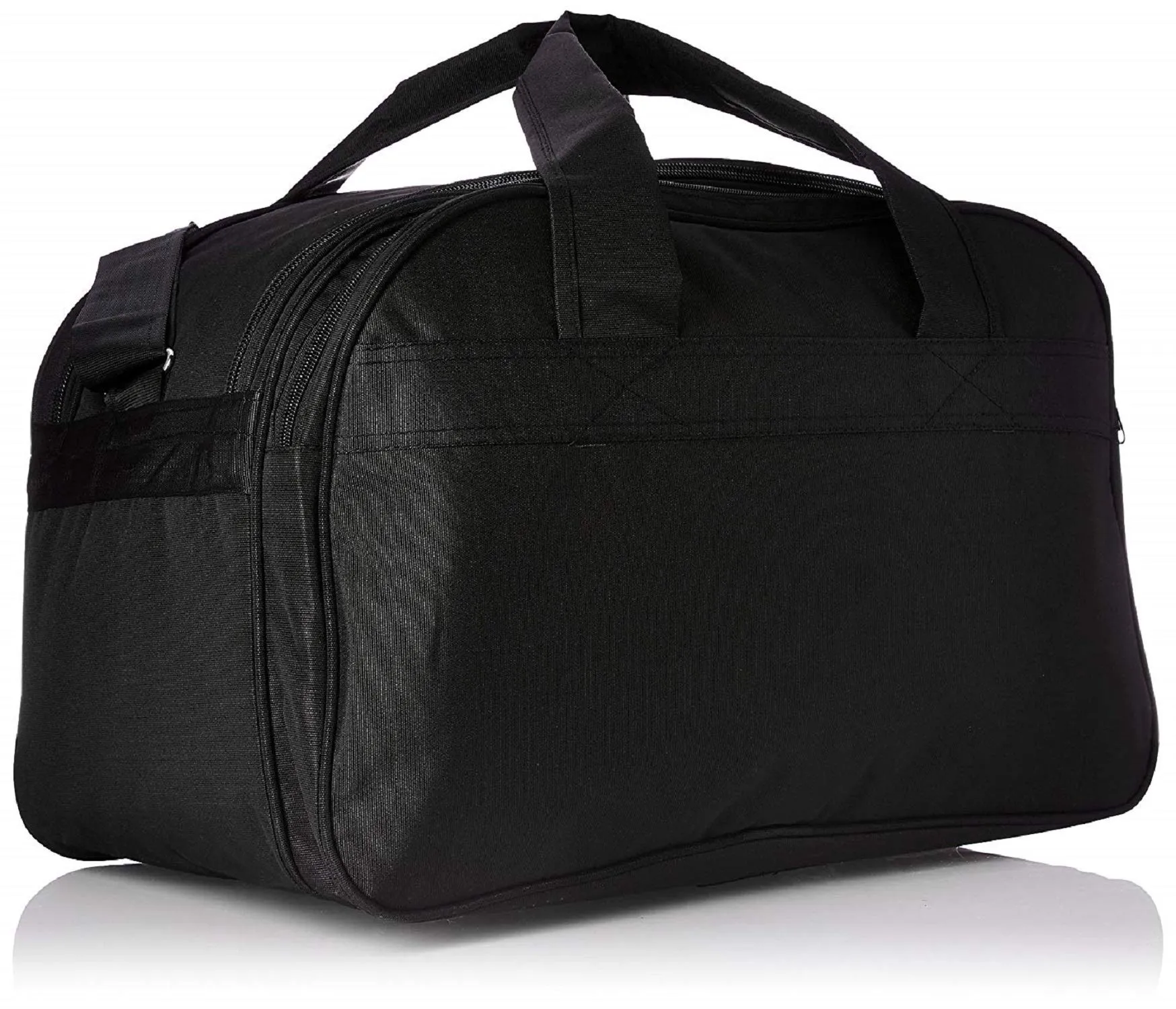 Kuber Industries Canvas Travel Duffle Bag (Black)-HS43KUBMART25653