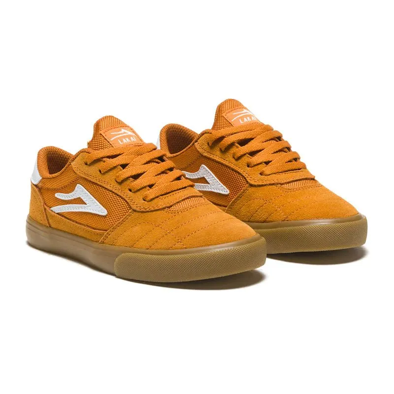 Lakai CAMBRIDGE KIDS Orange Suede Shoes