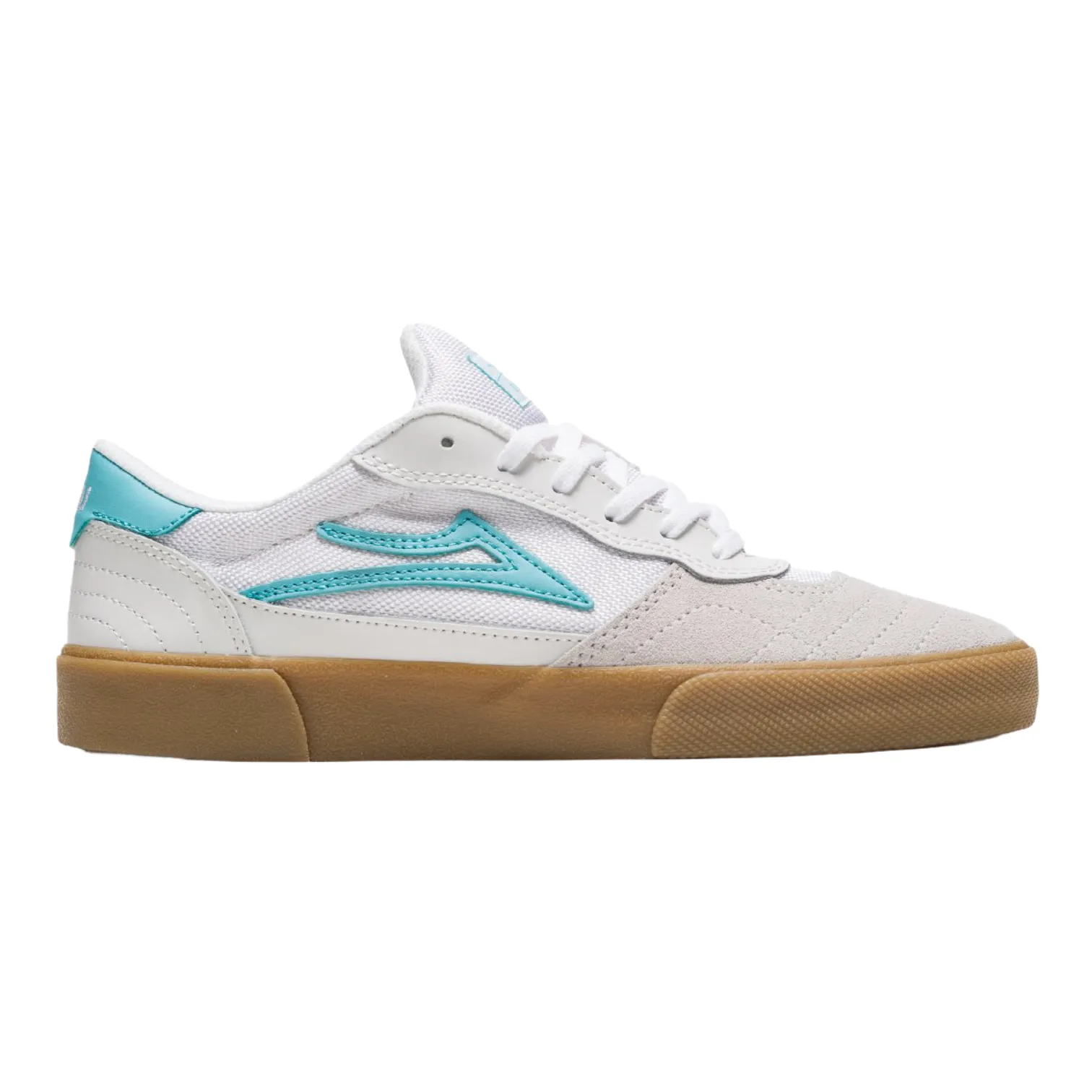 Lakai Cambridge White Teal Suede