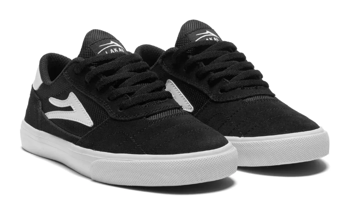 Lakai Shoes Kids Cambridge Black White