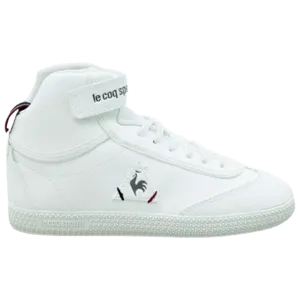 Lecoq Sportif Boys Provencale  Mid Boot White Silver