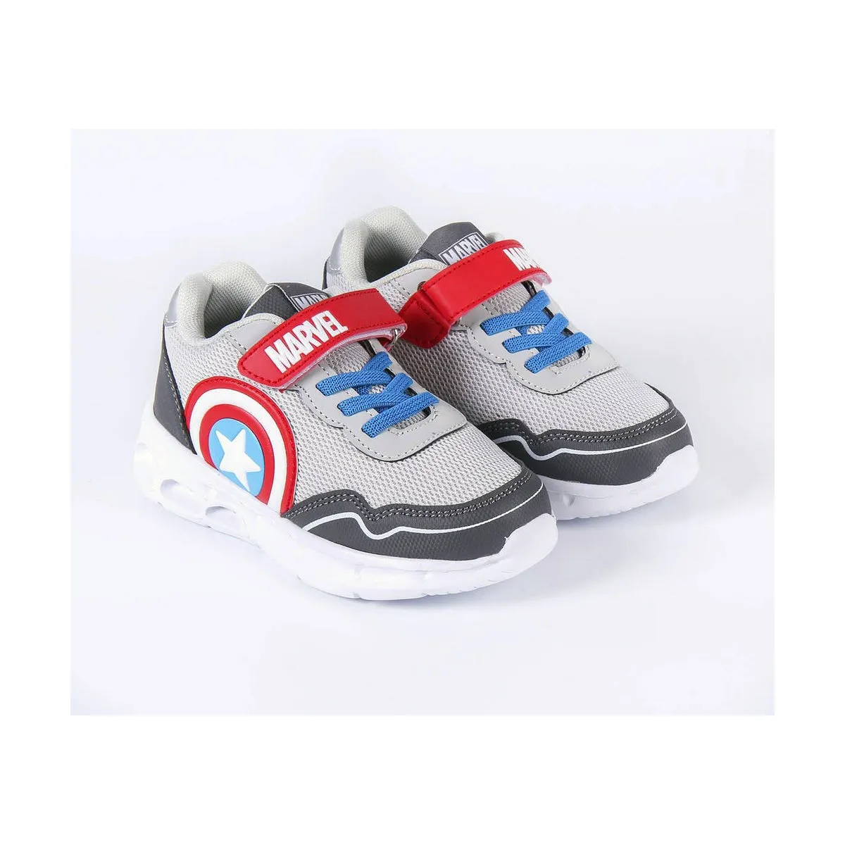 LED Trainers The Avengers Grey