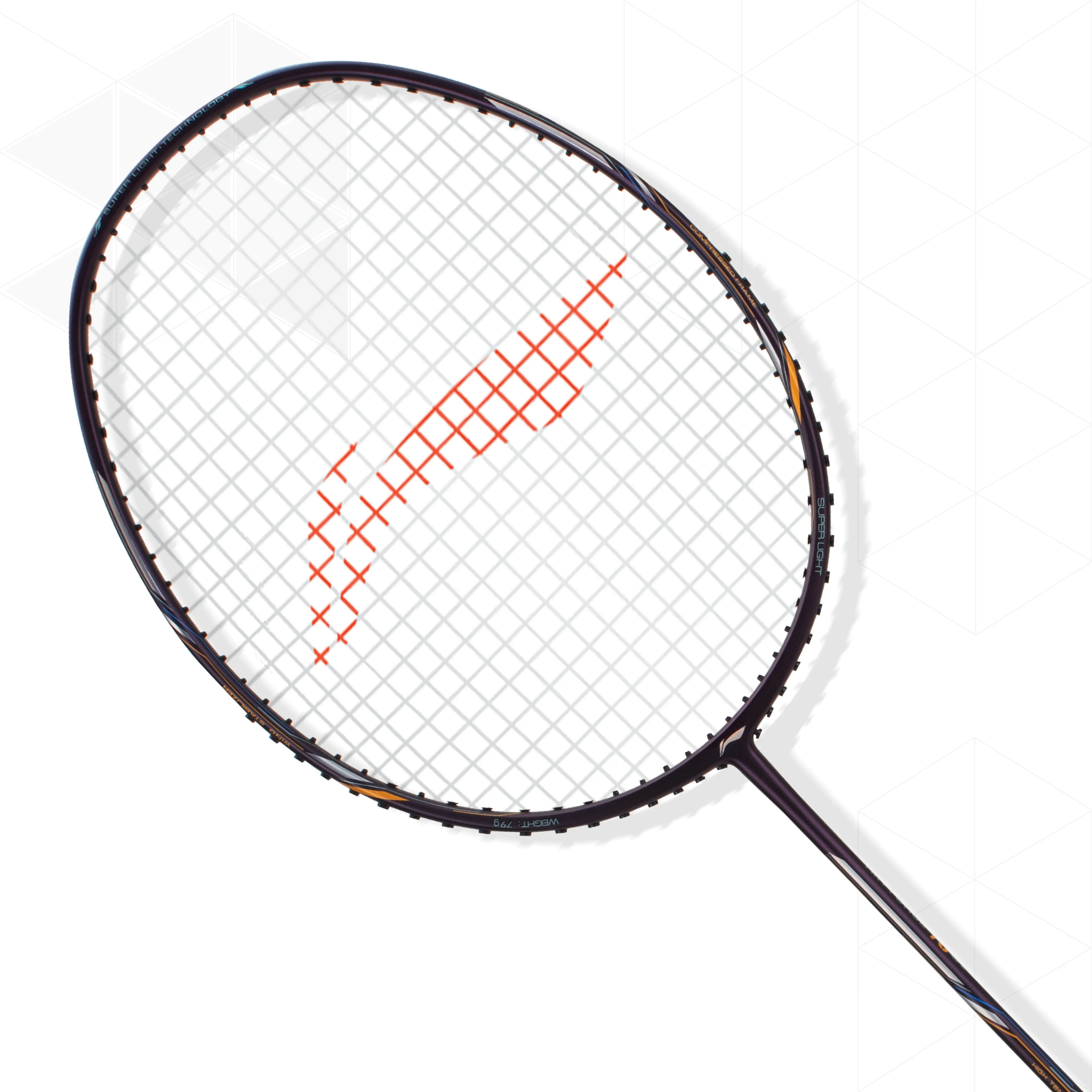 Li-Ning AIR-FORCE 79 G2 Strung Badminton Racquet (White / Black)