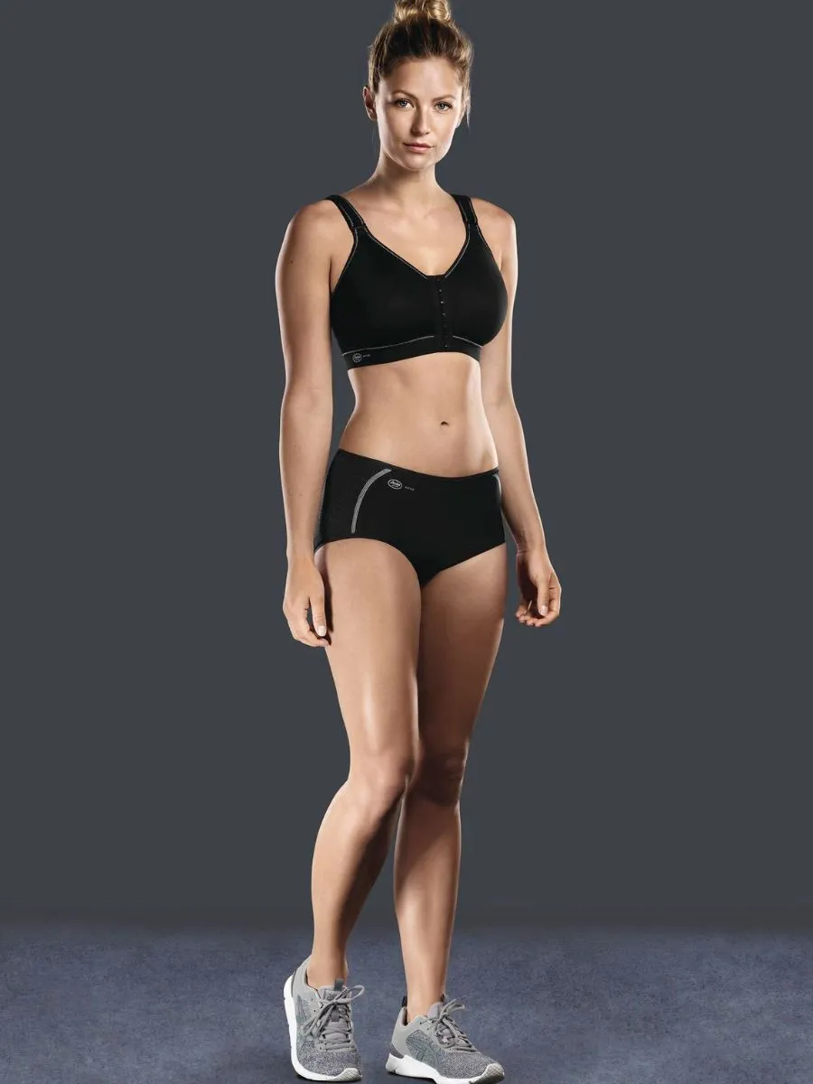 Light & Firm Sports Bra - Black