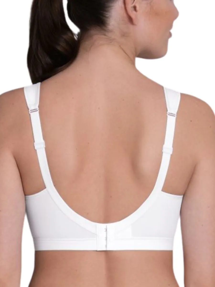 Light & Firm Sports Bra - White