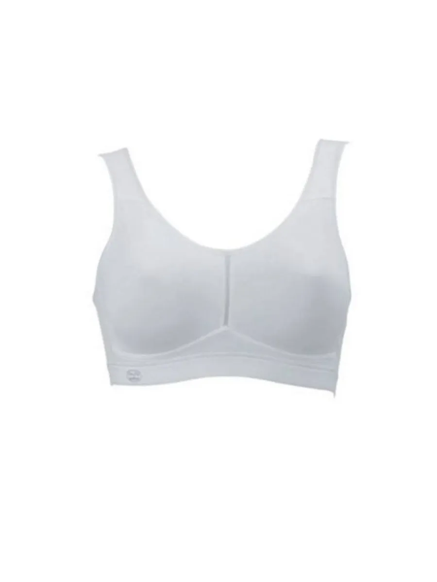 Light & Firm Sports Bra - White