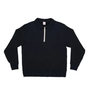 Loopwheeler Half-zip Sweat / Navy