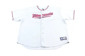 Majestic Embroidered Minnesota Twins Baseball Jersey