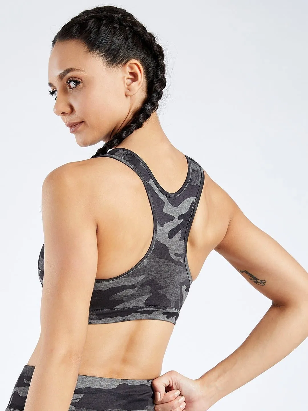 Maxtreme Camo Printed Sports Bra