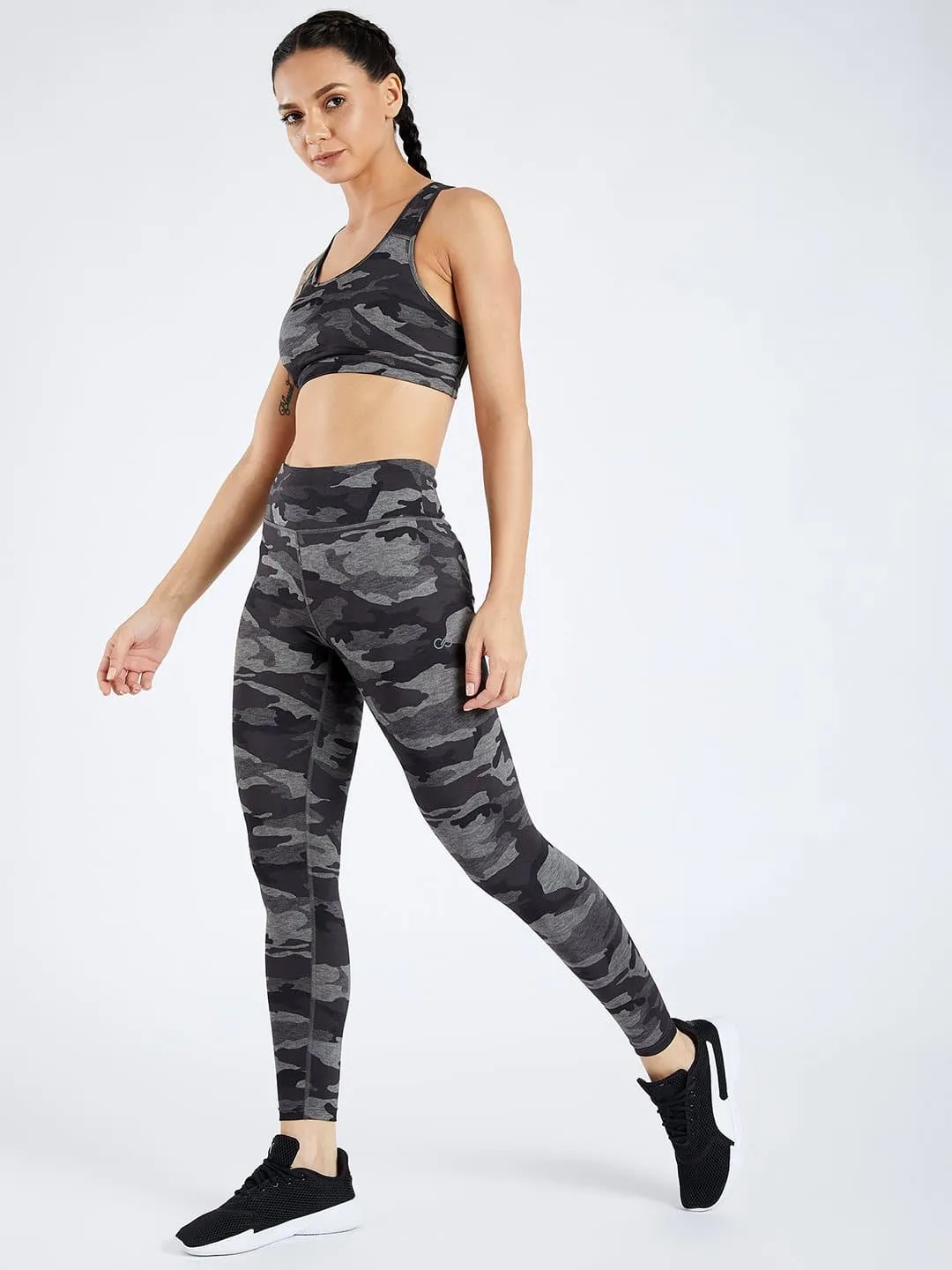 Maxtreme Camo Printed Sports Bra