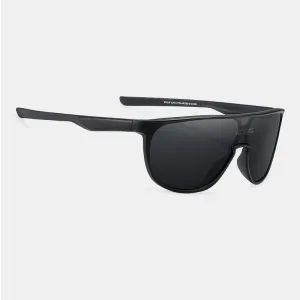 Men and Women Sports CE TR90 Material Mirror One Piece Sunglasses