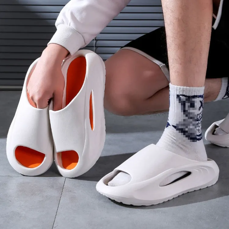 Men Summer Slippers Non-slip Soft Hollow Sports Sandals