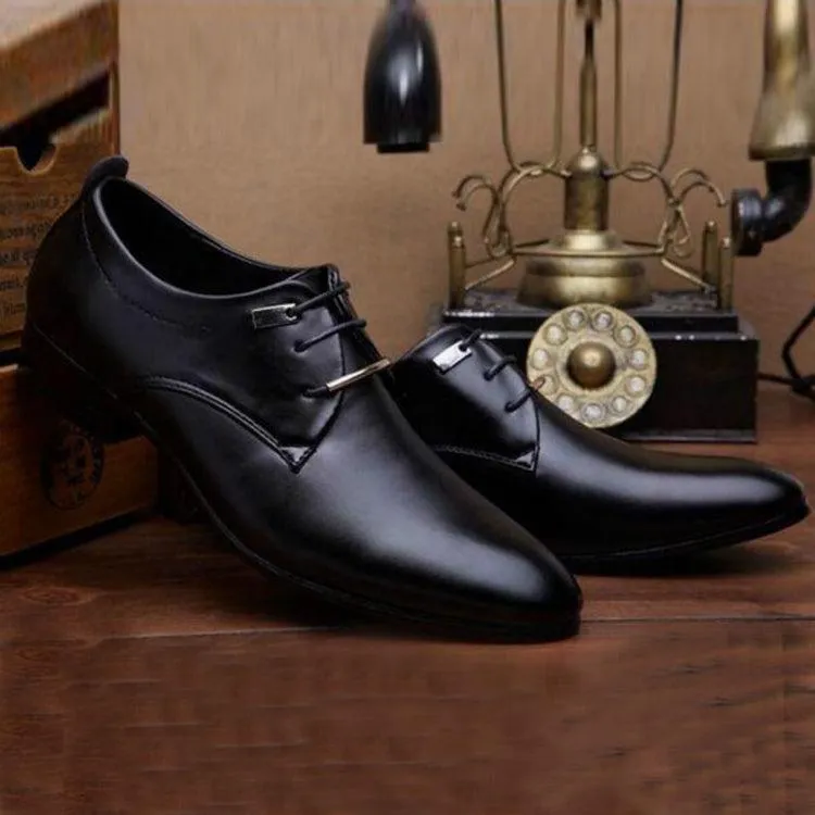 Men's Business Casual Pointed Toe Dress Shoes