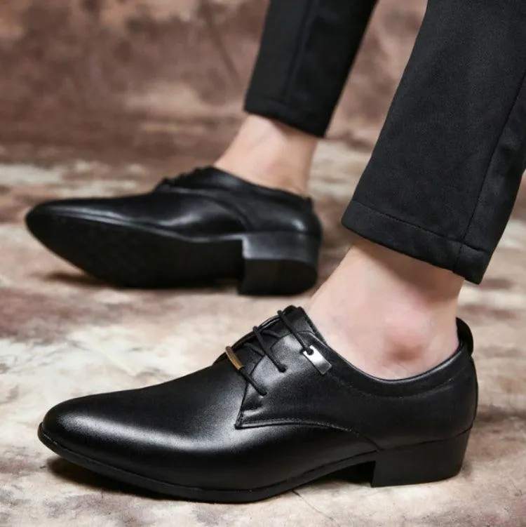 Men's Business Casual Pointed Toe Dress Shoes