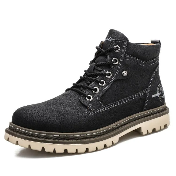 Men's Casual Martin Boots for Outdoor Work - SY-5888