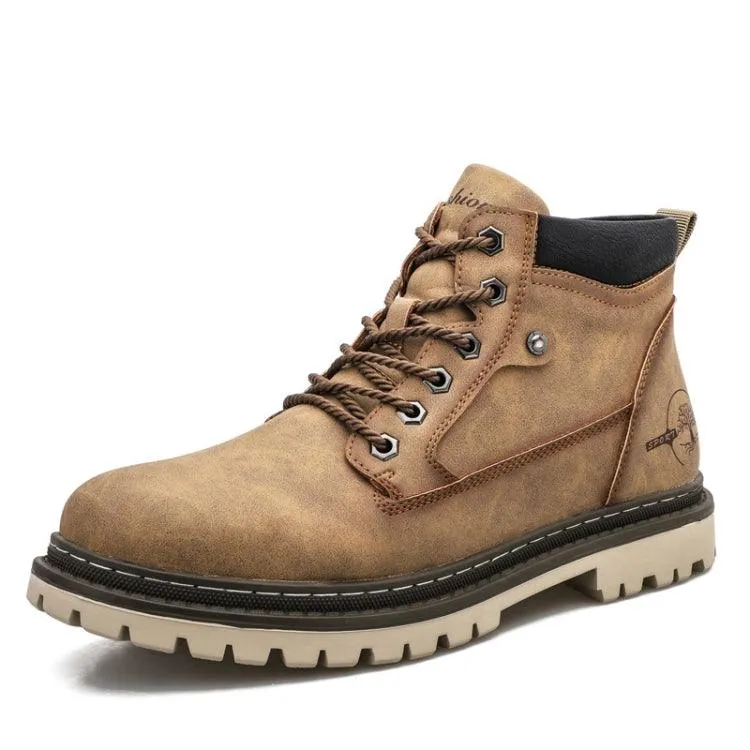 Men's Casual Martin Boots for Outdoor Work - SY-5888