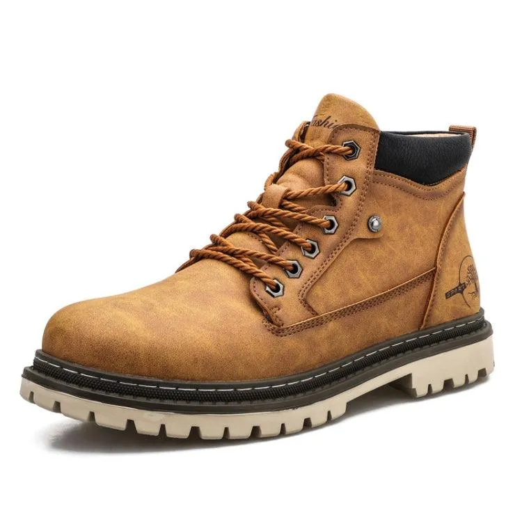 Men's Casual Martin Boots for Outdoor Work - SY-5888