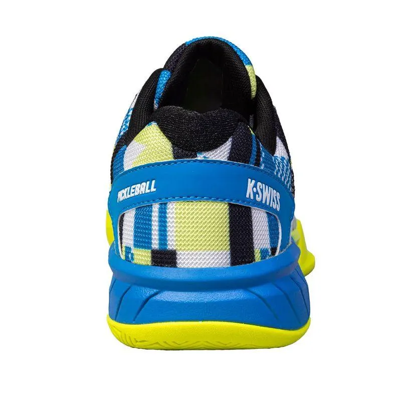 Men's Express Light Pickleball Shoes Brilliant Blue and Optic Yellow