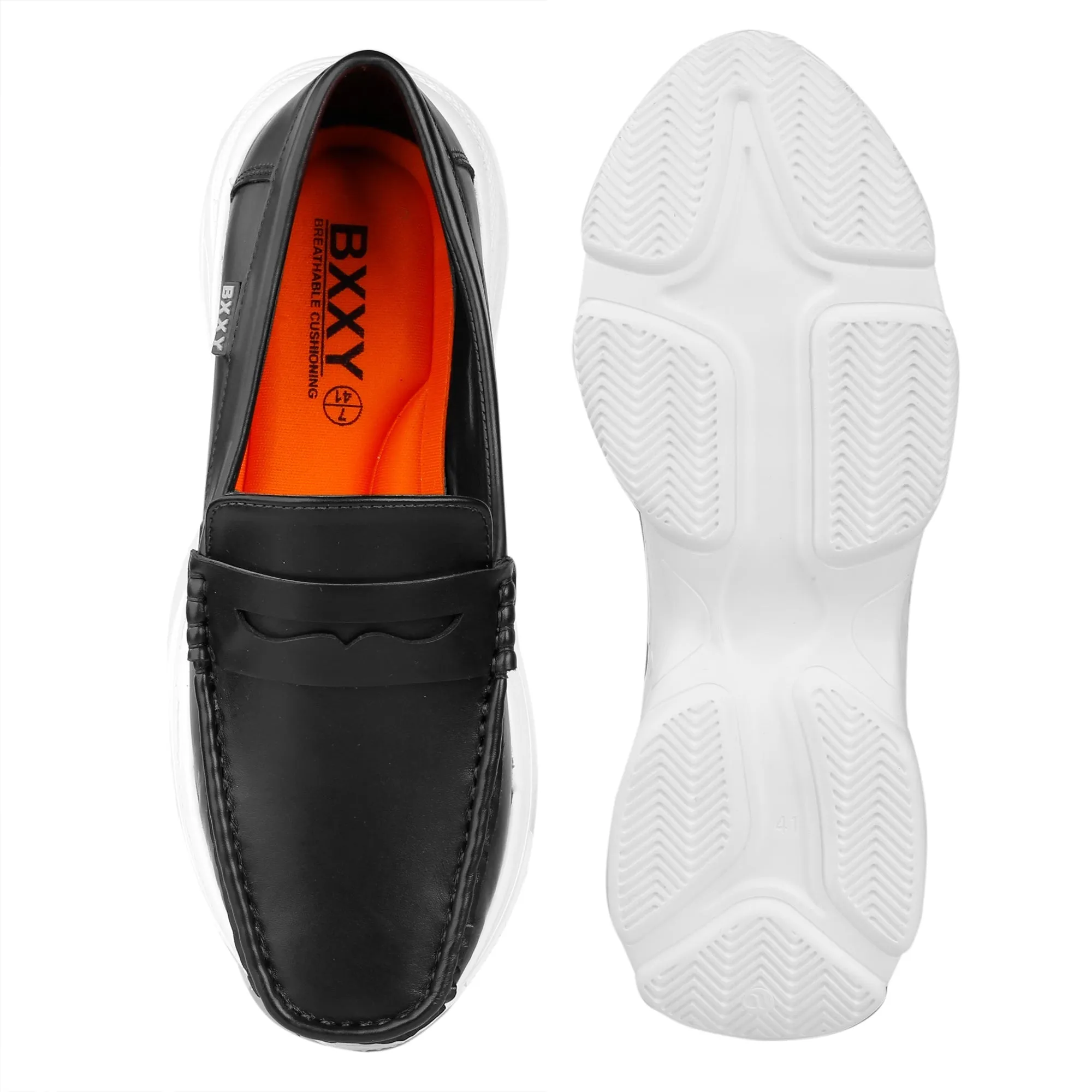 Men's Faux Leather Stylish Loafers