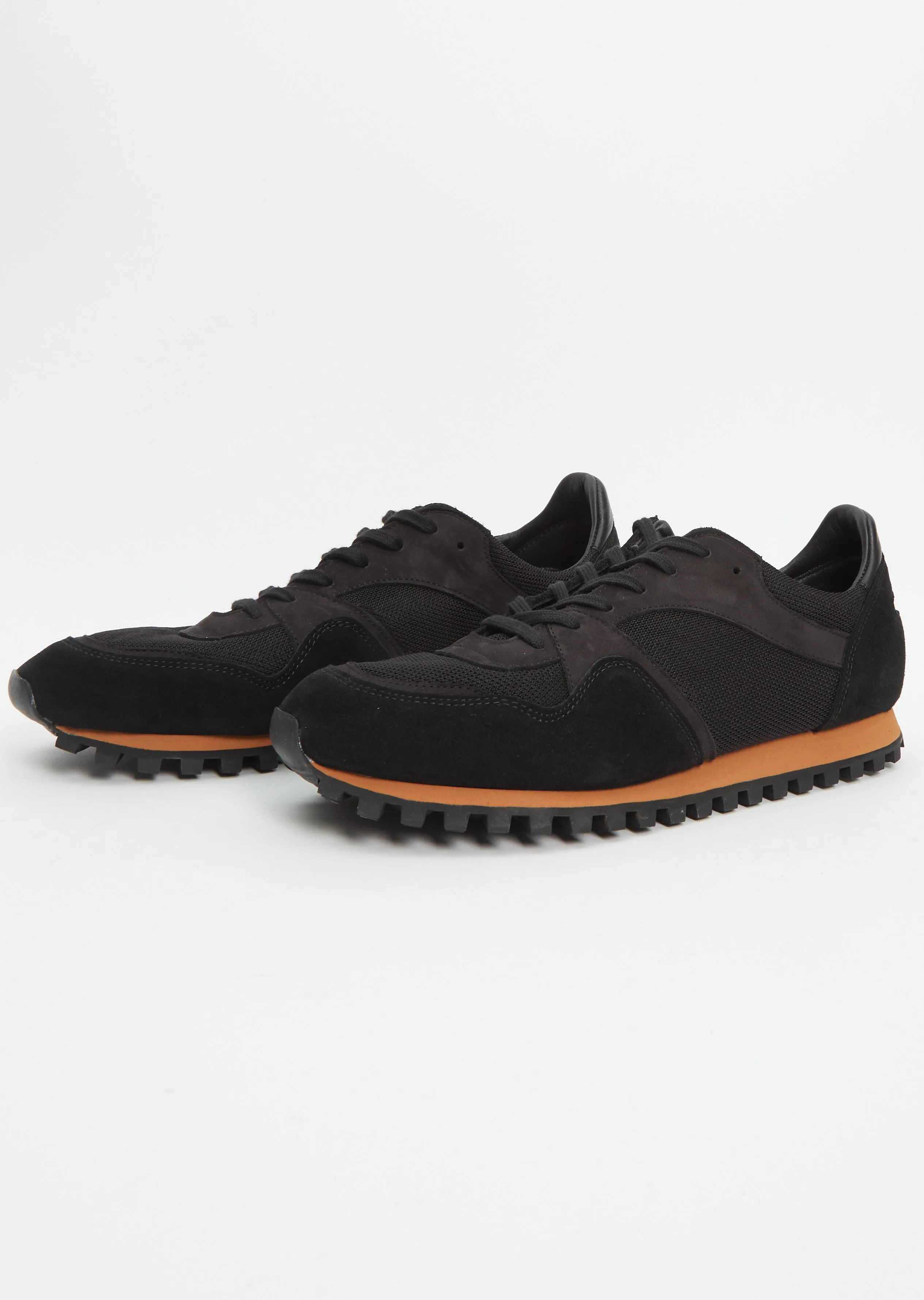 Men's Marathon Trail Low Mesh — Black/Ocra