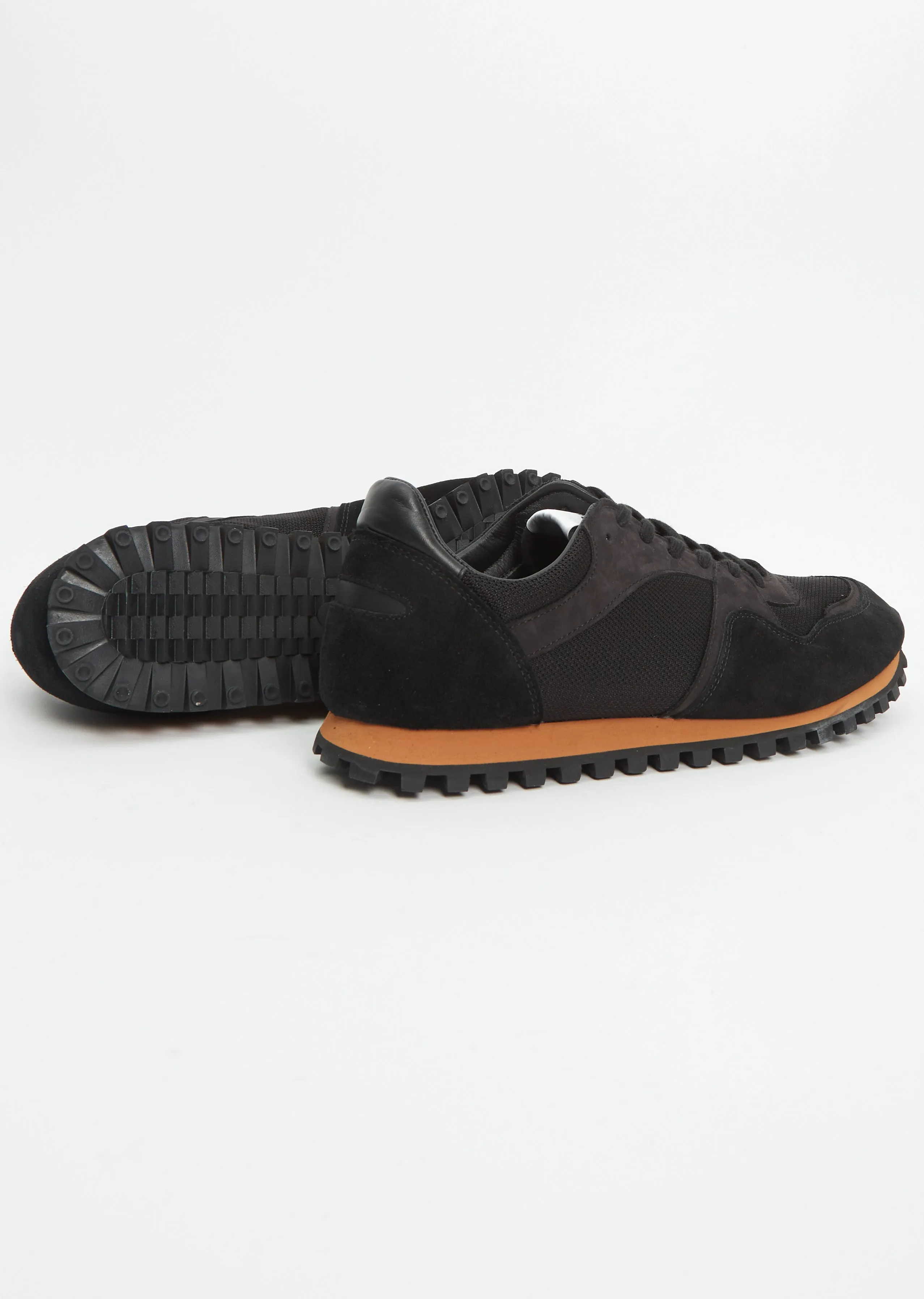 Men's Marathon Trail Low Mesh — Black/Ocra