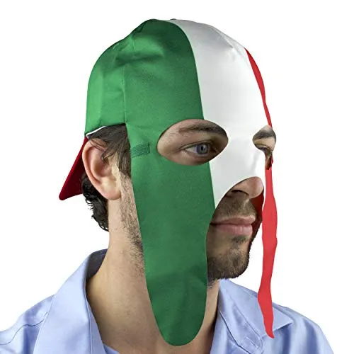 Mexico Fan Mask and Hat Combo for Parties or Sporting Events Maccabi Art