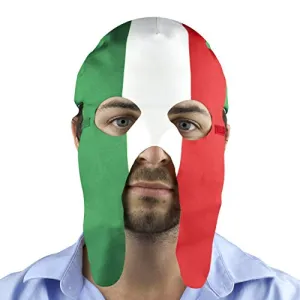 Mexico Fan Mask and Hat Combo for Parties or Sporting Events Maccabi Art