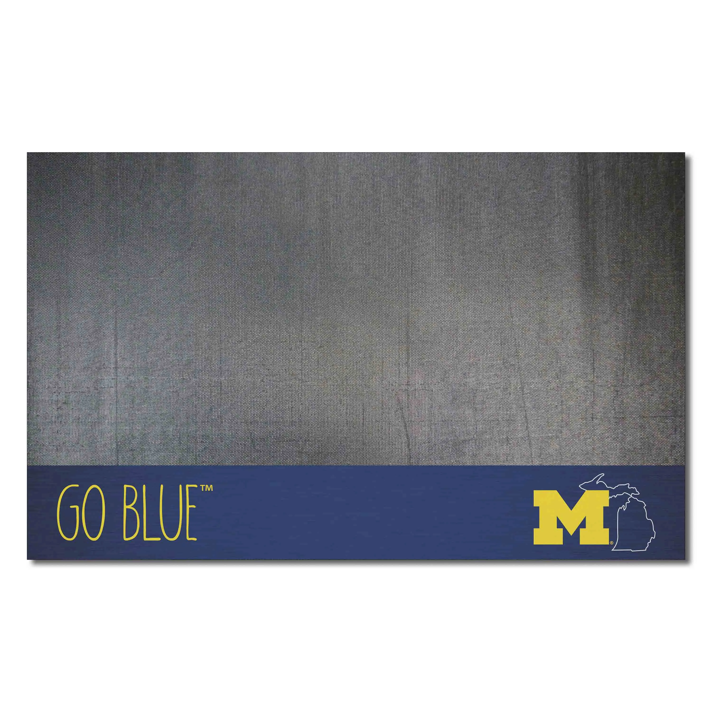 Michigan Wolverines Southern Style Vinyl Grill Mat - 26in. x 42in.