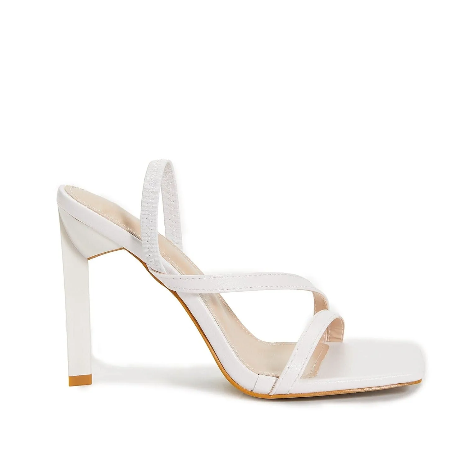 Minimalist Stiletto Heeled Sandals