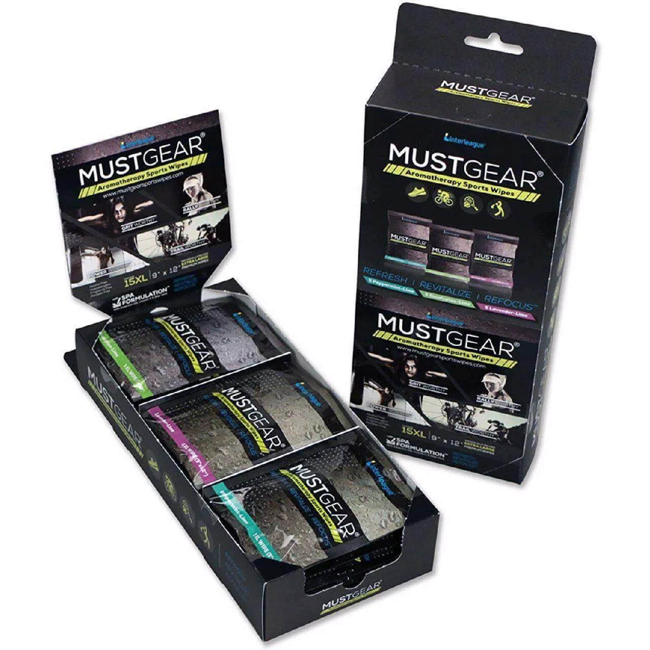 MustGear Aromatherapy Sports Wipes