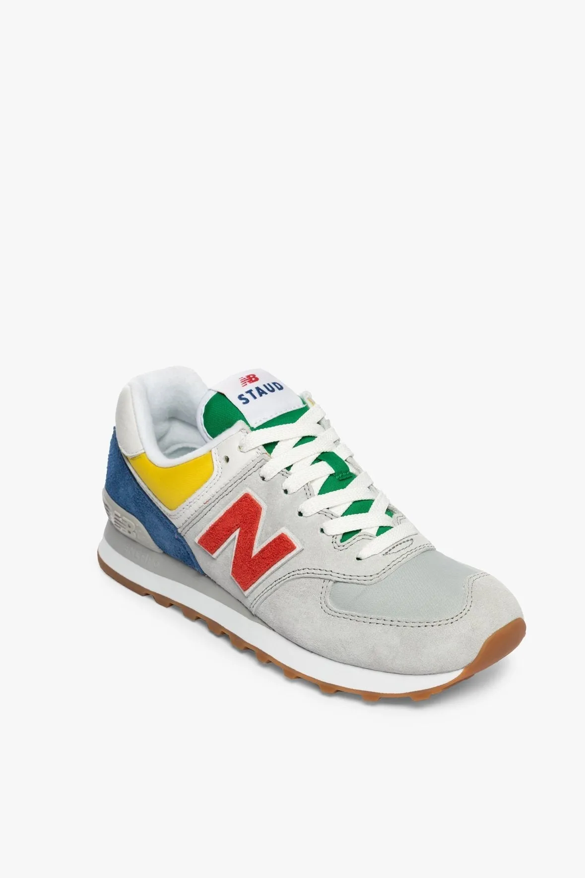 NB x STAUD 574 UNISEX SNEAKER | RAINCLOUD