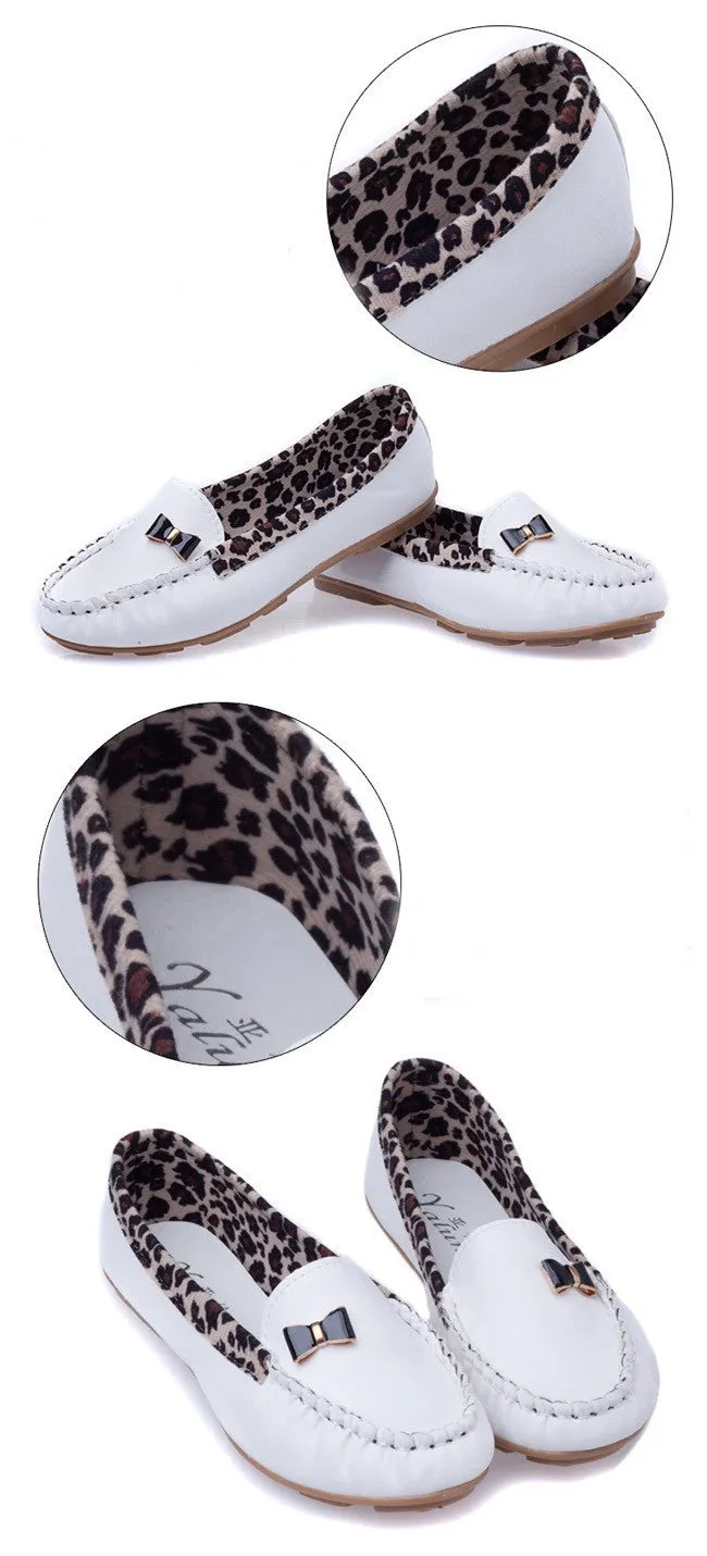 New Arrival Spring and Autumn Flats for Women Flat heel Shoes Fashion Leopard Flats Women Shoes