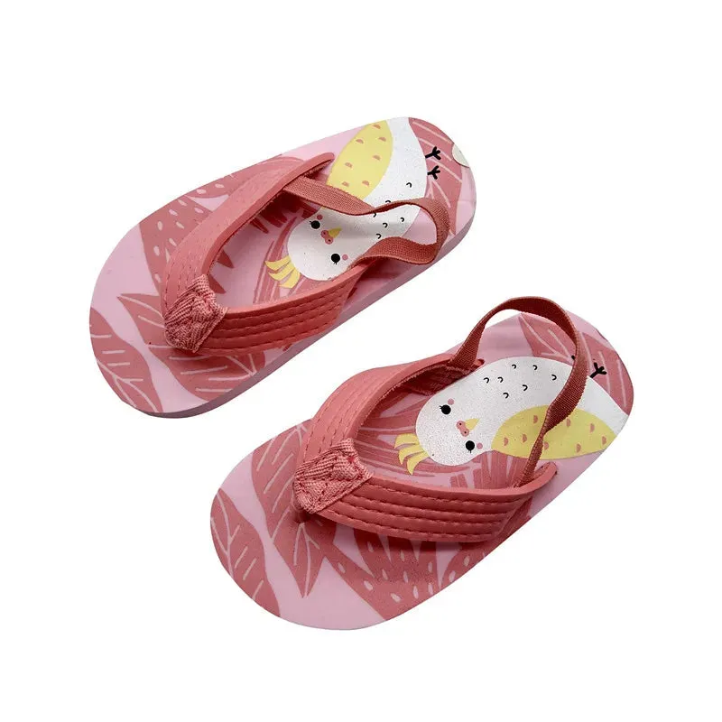 New Baby Flip-flops Sports Sandals Outdoor Open Toe Kids Slippers Summer Sandal Children Flip-flops Boy Girl Slipper Beach Shoe