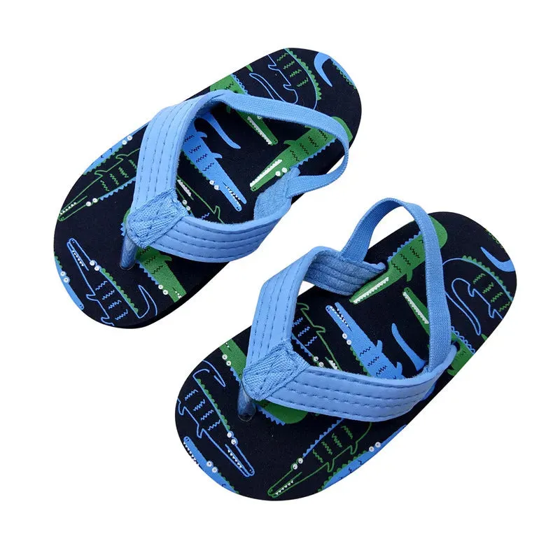 New Baby Flip-flops Sports Sandals Outdoor Open Toe Kids Slippers Summer Sandal Children Flip-flops Boy Girl Slipper Beach Shoe