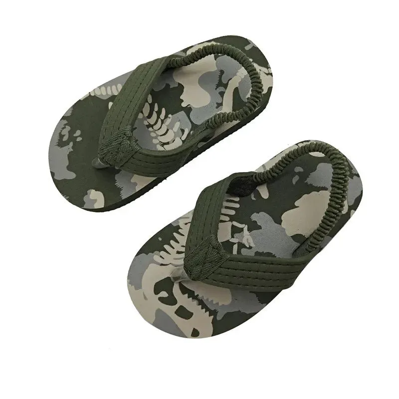 New Baby Flip-flops Sports Sandals Outdoor Open Toe Kids Slippers Summer Sandal Children Flip-flops Boy Girl Slipper Beach Shoe