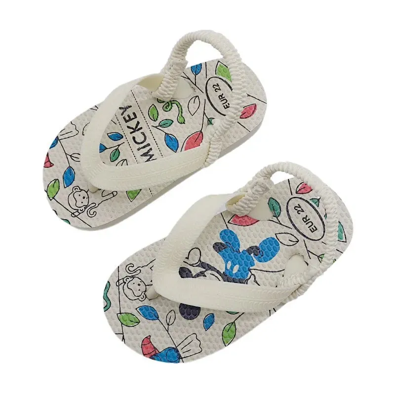 New Baby Flip-flops Sports Sandals Outdoor Open Toe Kids Slippers Summer Sandal Children Flip-flops Boy Girl Slipper Beach Shoe