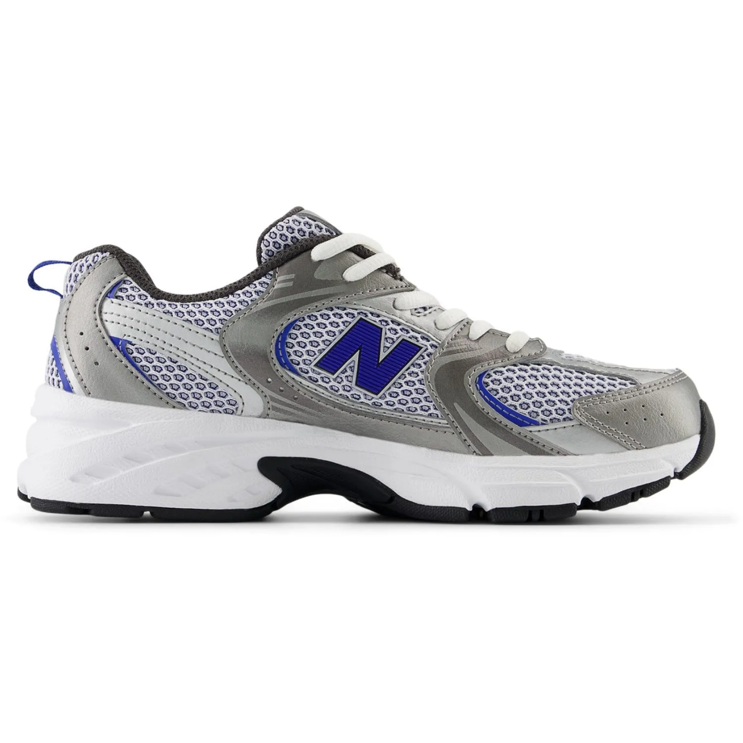 New Balance Dark Silver Metallic New Balance 530 Kids Lace